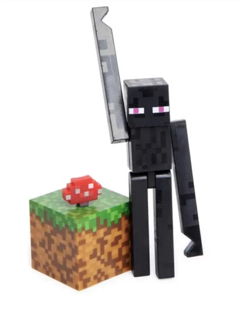 🔥Minecraft Overworld - Enderman figure & accessories pack BNIB🔥