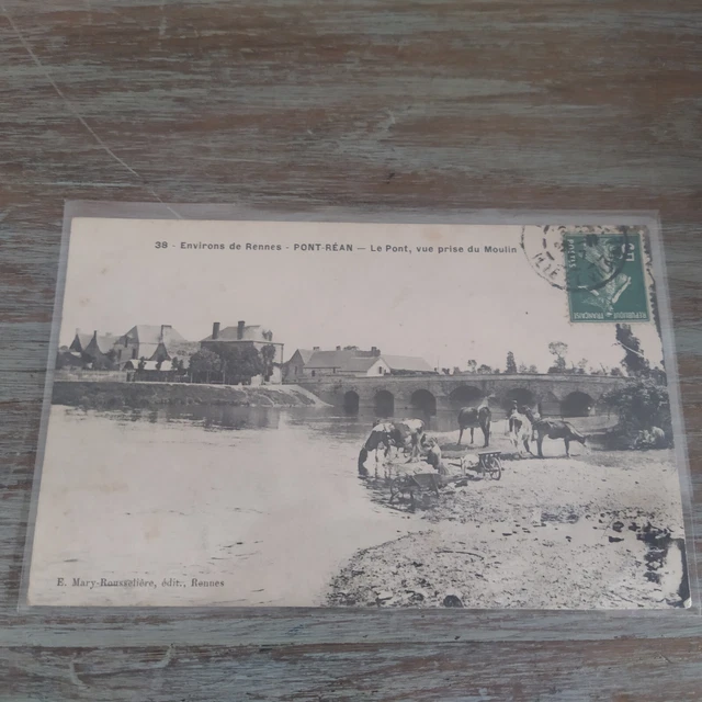 Carte Postale Ancienne CPA 91 Crosnes - Moulin De Senlis - Le Pont - Années 1910