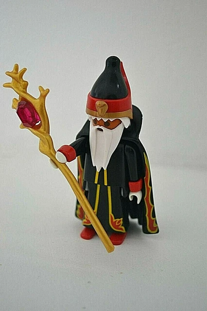 Lot De 10 Playmobil Magicien - Figurines Diverses - Occasion Bon état