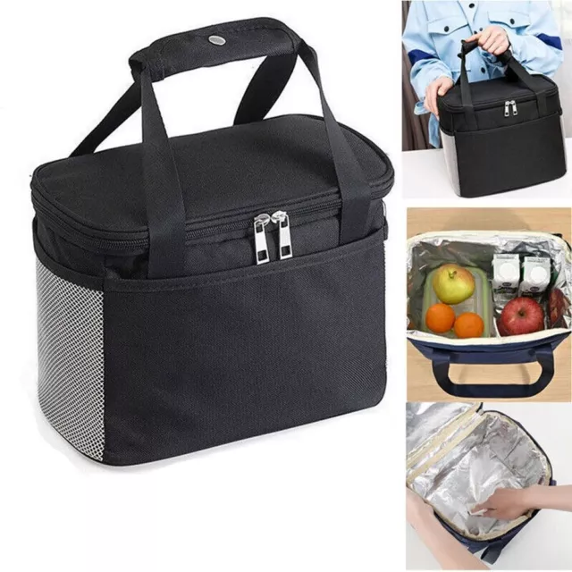 Picnic Travel Food Storage Box Lunch Box Insulated Lunch Bag Cooler Bag