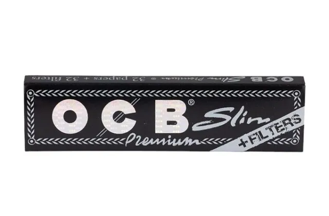 OCB KING SIZE Ultra Thin Premium Rolling Papers Filter Tips Roll Paper Tobacco