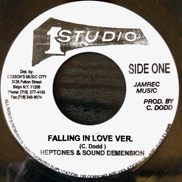 FALL IN LOVE／THE HEPTONESレゲエ レコードロックステディ Heptones - Fall In Love(7