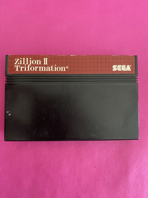 Jeu Sega Mark III / Master System - Zillion 2 Tri Formation - NTSC-J Japon - Occasion