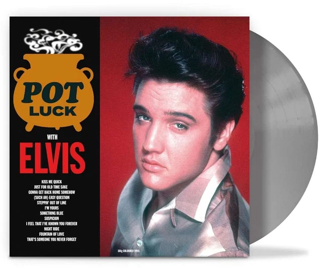 Elvis Presley Pot Luck UK(英 GB)盤 LP Mono Elvis Presley – Pot Luck – Vinyl (LP, Album, Mono), 1962