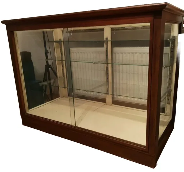 Ladentheke Schauvitrine Vitrine Antik