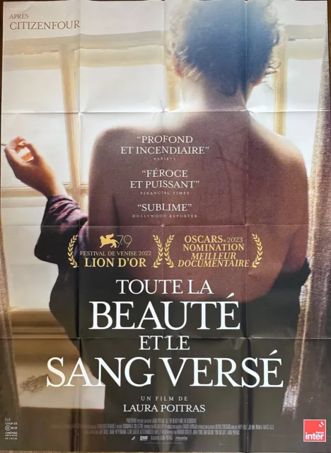 Affiche Cinéma TOUTE LA BEAUTÉ ET LE SANG VERSÉ 120x160cm Poster / Laura Poitras