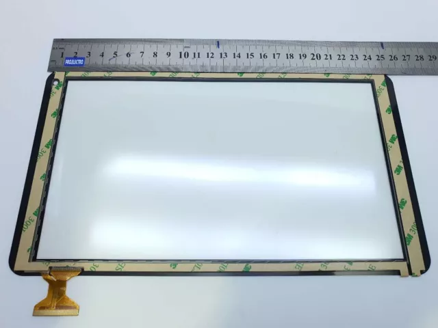 Noir: écran tactile digitizer vitre touchscreen verre Logicom Latab 129 10pouce