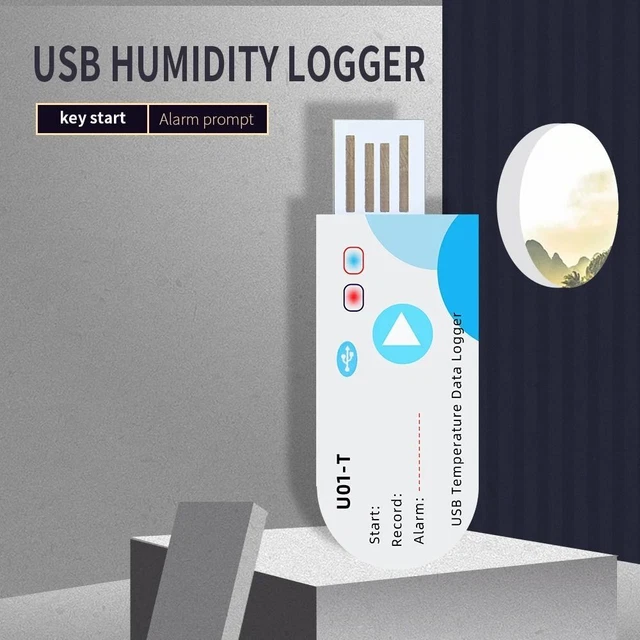 IP67 Temperatur logger Mit App Temp-Detektor USB-Temperatur-Datenlogger