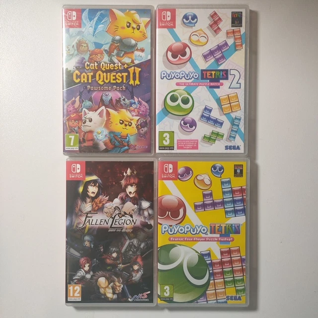 LOT DE 4 Jeu Nintendo Switch ( 3 Neufs Et