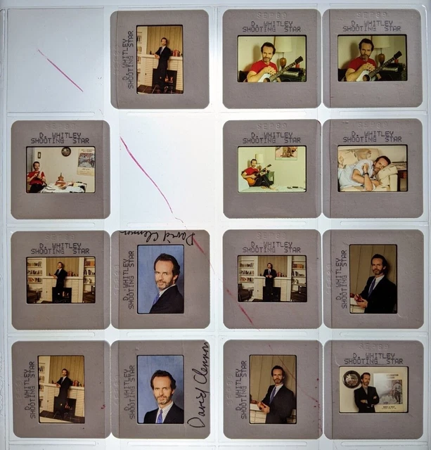 Dw4-499 David Clennon Lot (14) 35Mm Orig Slide Via Dianna Whitley
