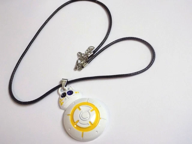 Star Wars BB8 Droid Metal Alloy Necklace Genuine Trusted UK Seller Star Wars BB8 Droid Metal Alloy Necklace Genuine Trusted UK Seller