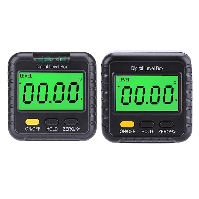 Electronic Protractor Digital Inclinometer Angle Bevel Box Gauge Meter Detector