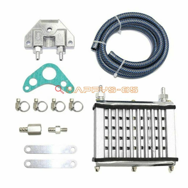 Oil Cooler Cooling Radiator for 50cc 70cc 90cc 110cc 125cc Horizontal Engine