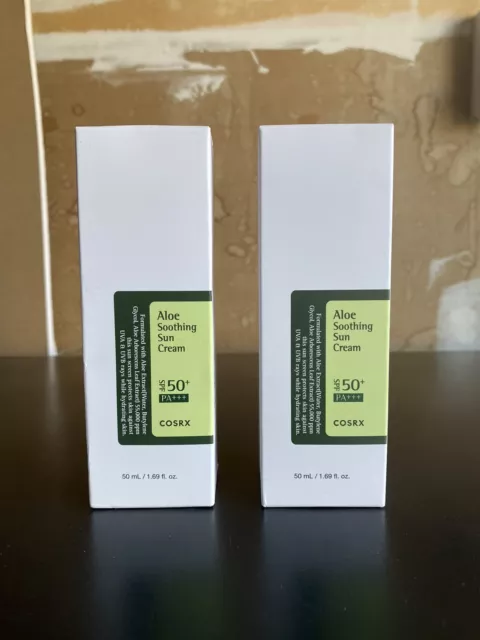 2 PACK - Aloe Soothing Sun Cream SPF50+/ PA+++