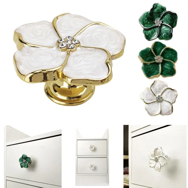 Boutons de porte émail émail décoratif pour armoires et tiroirs choisissez vo