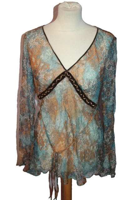 Tunique Chemise DDP En Voile De Coton Et Soie - Couleur Gris, Neuf Avec Étiquettes