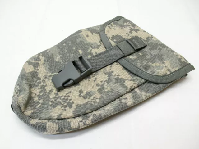Us Army Acu Digital Ucp E-Tool Cover Tri Fold Shovel Entrenching Pouch Molle