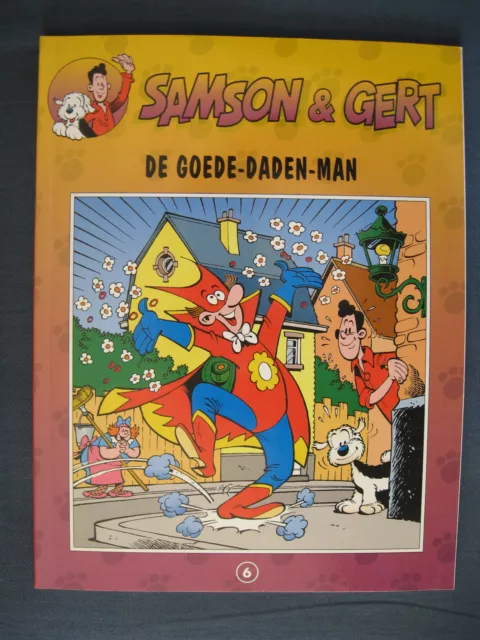 Samson & Gert 6 EO De Goede-Daden-Man Jean-Pol + dédicace Sammy Les Gorilles