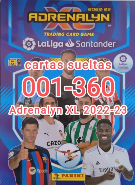 ADRENALYN XL 2022-23 Cartas Sueltas 001-250 Panini Cromos Jugadores Escudos  EUR 1,00 - PicClick ES