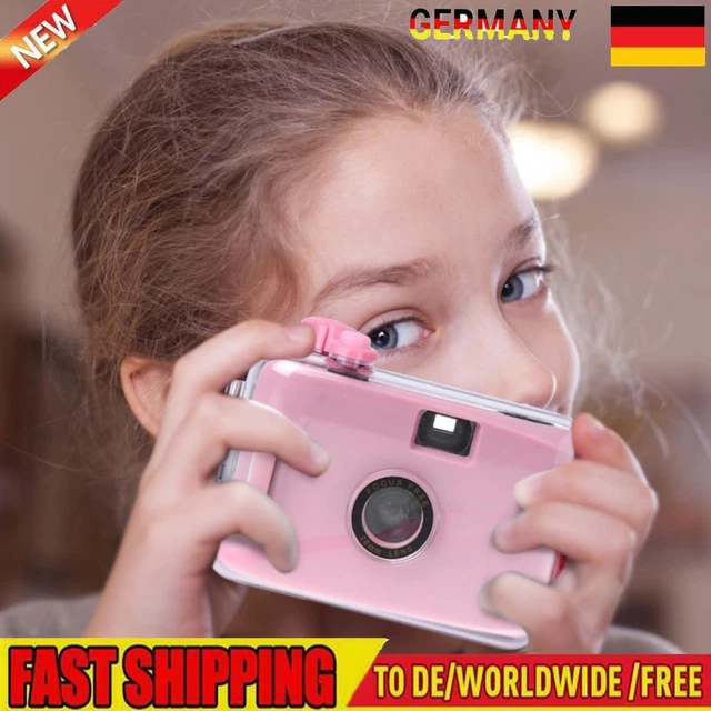 Kids Camera Non-disposable Waterproof Shockproof Film LOMO Camera Toys (B)