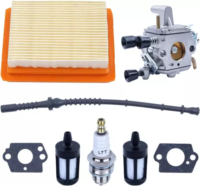 Kit Carburatore per Stihl FS120 FS120R FS200 FS200R FS020 FS202 FS250 FS250R FS3