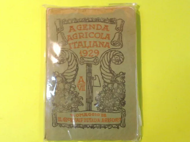 Agenda Agricola Italiana 1929