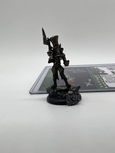 Seamus The Mad Hatter Red Chapel Wyrd Malifaux Resurrectionists 32m