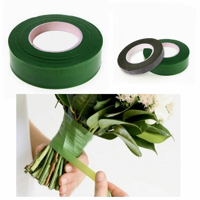 Cinta floral envolvente de tallo de florista de 27 m/rollo 12 colores para bodas manualidades suministros hágalo usted mismo