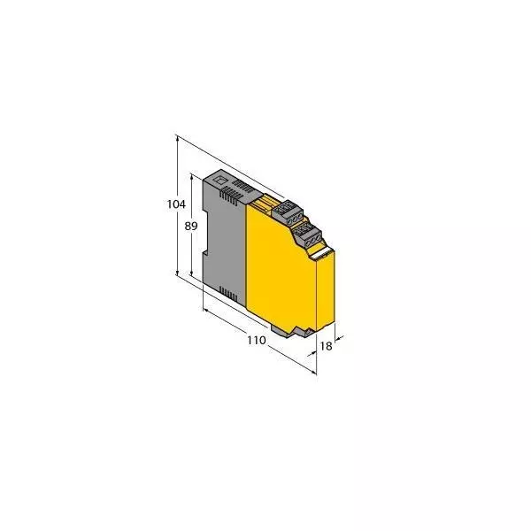 Turck Analogsignaltrenner IM31-11-I IP20 Trennverstärker 7506323