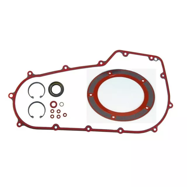 James Primärdeckel Dichtung Kit Outer Cover für Harley 06-17 Dyna 07-17 Softail