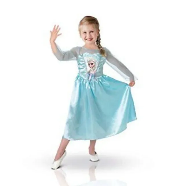 *SALE*Disney Frozen Elsa Official Fancy Dress Costume Age 11-12Years PerfectGift