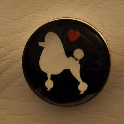 L❤️ve Dogs Hearts Paw Poodle Lot 3 Snap Jewelry 18mm  Charm Ginger, Chunk, Noosa