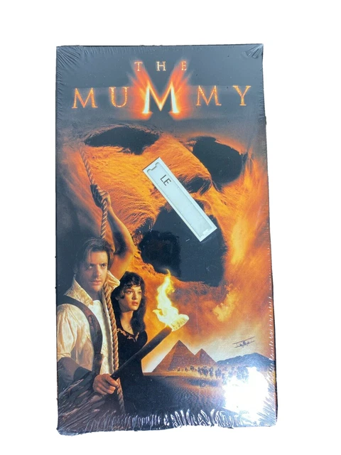 BRENDAN FRASER THE Mummy New Sealed 1999 Watermark Vintage VHS £12.88 ...