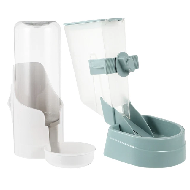 2 Pcs Reptile Food Bowl Cat Food Auto Feeder Pet Food Dispenser
