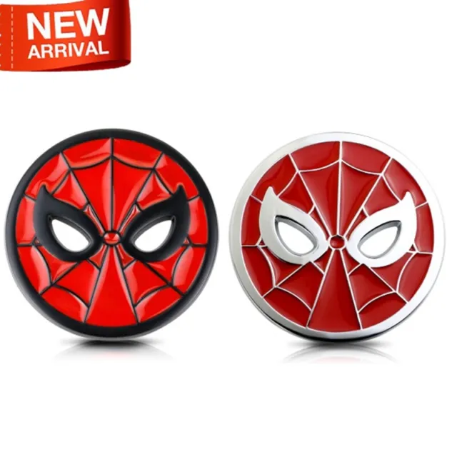 Spiderman Car Auto Face Mask Motor Emblem Sticker Badge 100% 3D Metal Truck Van