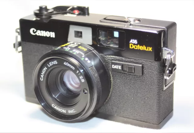 [Excellent] Canon A35 Datelux 40mm Rangefinder Film Camera From Japan #A100977