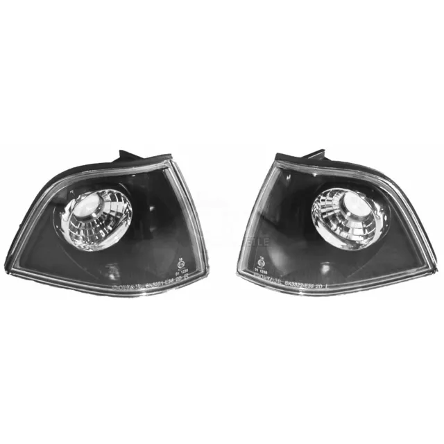 Set Frontblinker Blinker für BMW E36 Coupe - Cabrio black