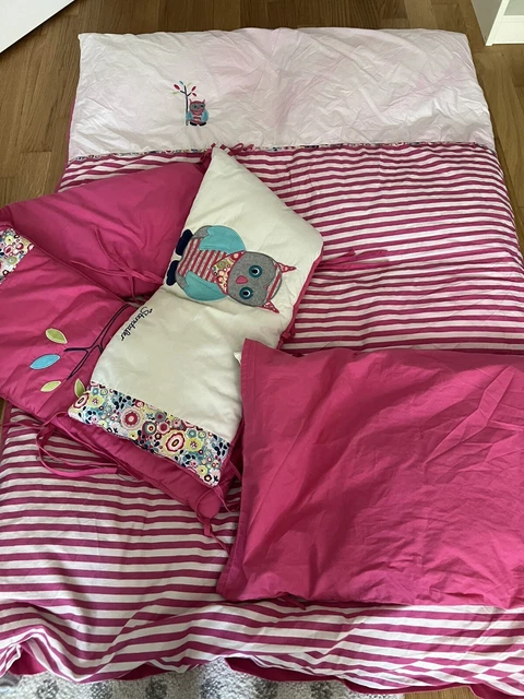 Sterntaler Nestchen mit Bettbezug-set, Daunen Decke und Kissen, 100x 135cm