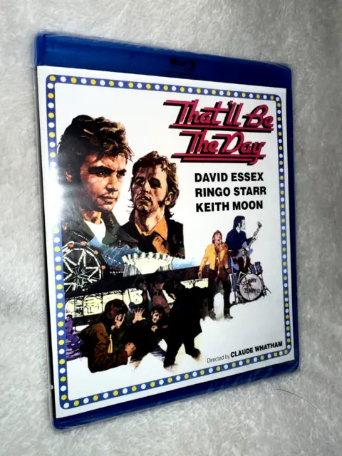THAT'LL BE THE DAY, Blu-ray, 1973, Ringo Starr, Keith Moon, free shipping