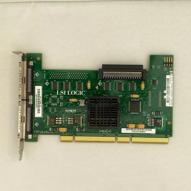 HP OEM LSI22320 Dual Channel PCI-X Ultra320 SCSI HBA (OEM) - Working Pull