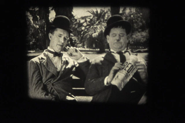 Film super 8 Charlie Chaplin x2 / Laurel et Hardy x2