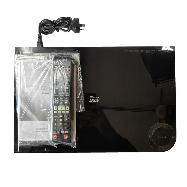 SAMSUNG DVD 3D Bluray Player BDH8500A HDD 500GB Recorder HD Twin