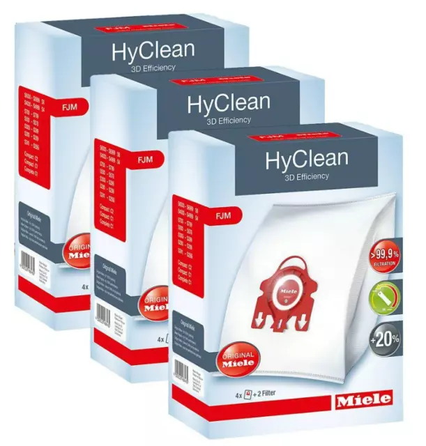 Miele FJM HyClean 3D HyClean 3D Efficiency FJM dustbags