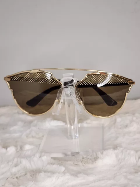 Christian Dior SO REAL S STUDS gold black/light brown (RHL/5V A) Sunglasses