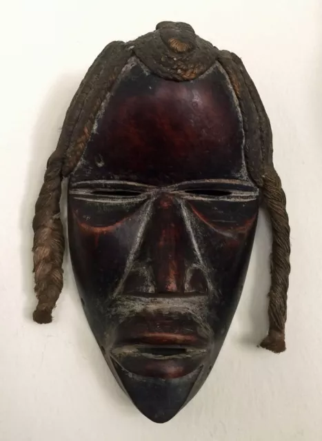 African Mask, Dan Tribe, Ivory Coast, Liberia, Wooden, Old