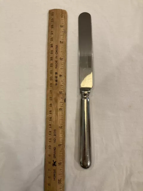Calderoni Dinner Knife 9 1/8" Stainless Flatware Silverware ITALY BORROMEO