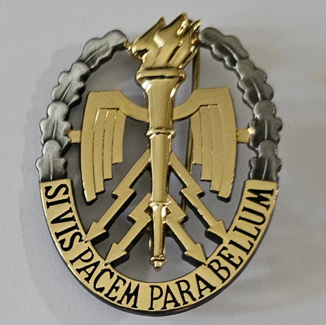 Insigne Métal École Supérieure De Guerre – Dragon – Armée Française – Occasion