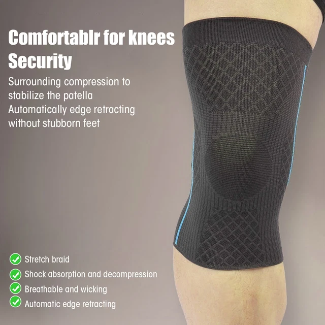 KNEE BRACE COMPRESSION Sleeve Kneecap Support Sport Protective Gear For
