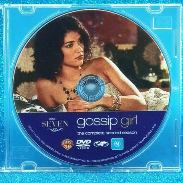 GOSSIP GIRL SEASON 2 DVD seven disc movie collection TV series
