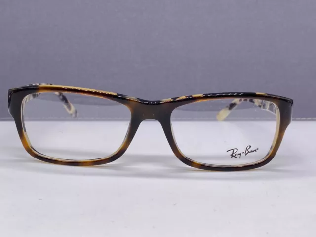 Ray Ban Brille Damen Braun Rechteckig Kunststoff RB 5268 Medium